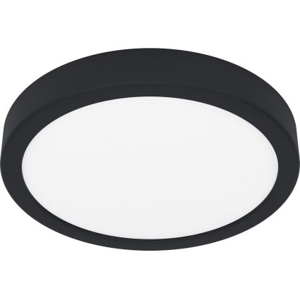 Eglo - LED Plafonjera za kupatilo LED/17W/230V crno IP44