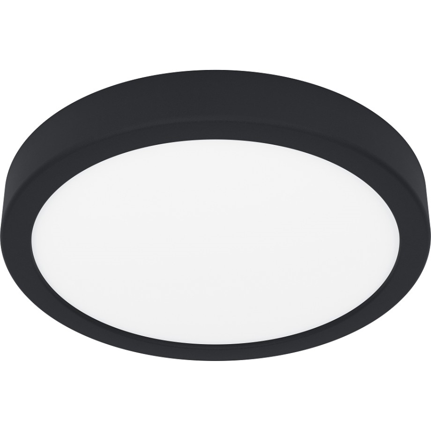 Eglo - LED Plafonjera za kupatilo LED/17W/230V crno IP44