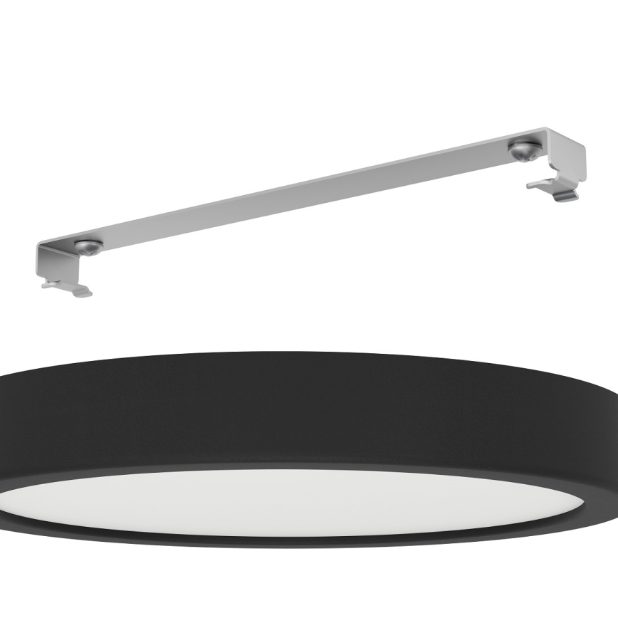 Eglo - LED Plafonjera za kupatilo LED/17W/230V crno IP44