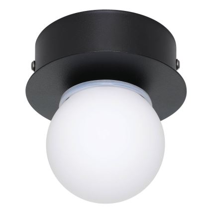 Eglo - LED Plafonjera za kupatilo LED/3,3W/230V IP44 crno