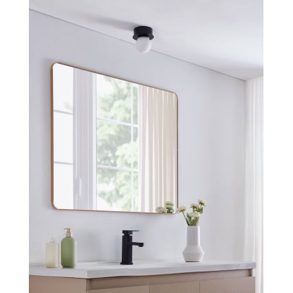 Eglo - LED Plafonjera za kupatilo LED/3,3W/230V IP44 crno