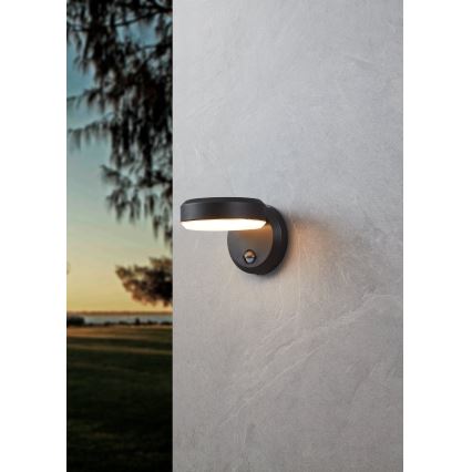 Eglo - LED spoljašnje zidno svetlo sa senzorom LED/10,8/230V IP44