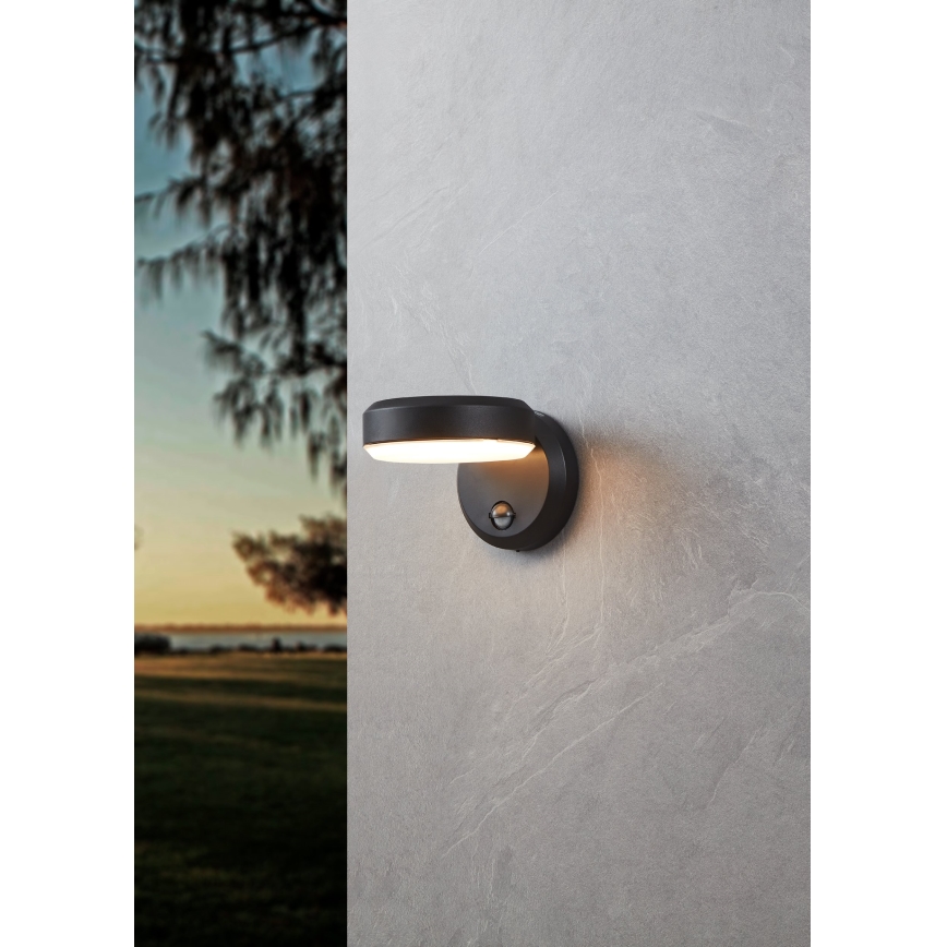 Eglo - LED spoljašnje zidno svetlo sa senzorom LED/10,8/230V IP44