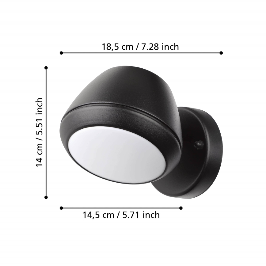 Eglo - LED Spoljna zidna lampa 1xGU10/4,6/230V IP44