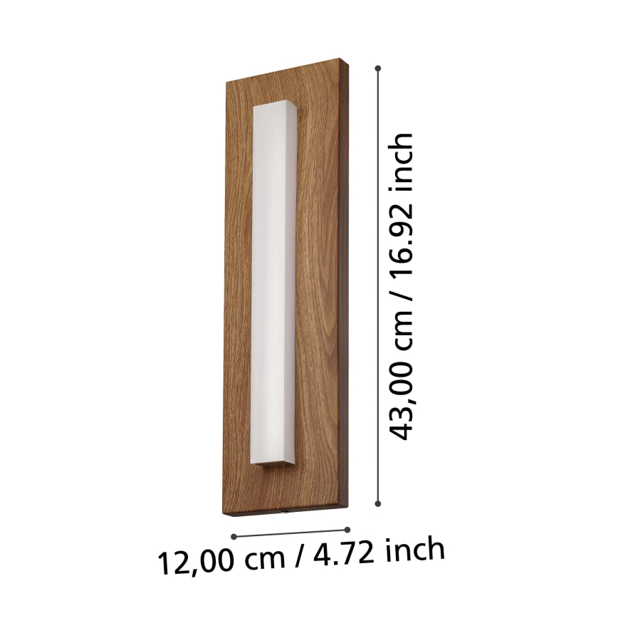 Eglo - LED Spoljna zidna lampa LED/7W/230V IP44