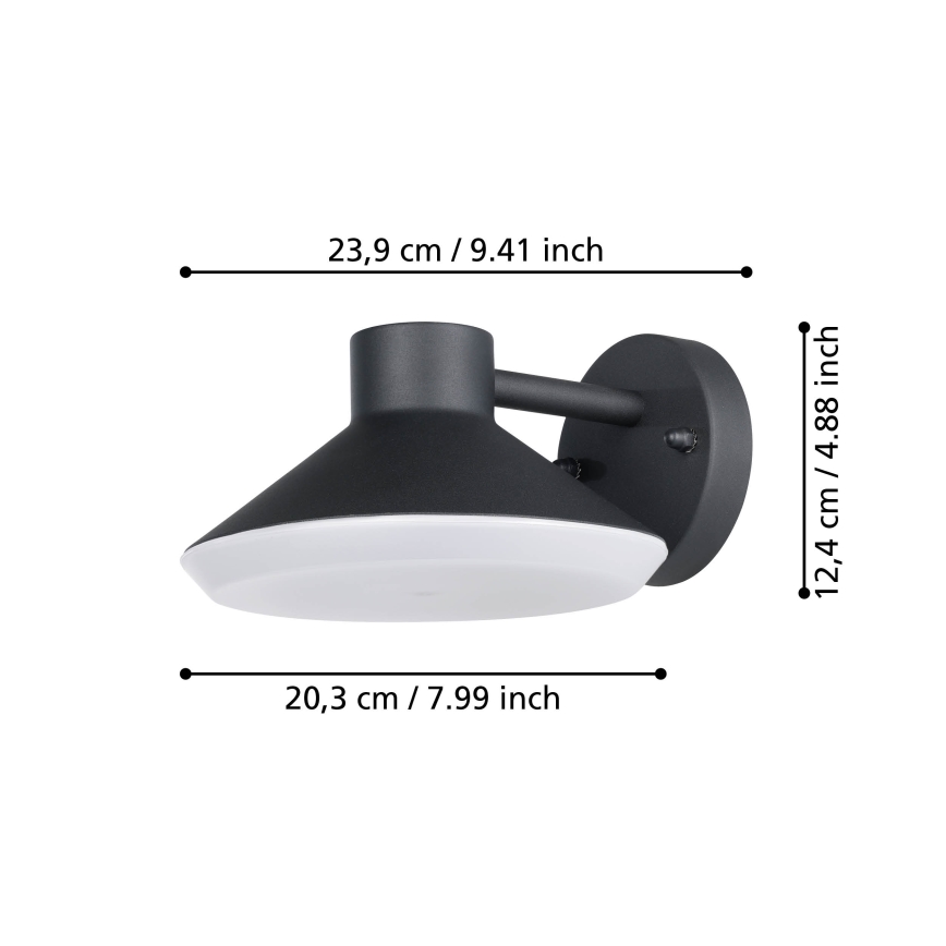 Eglo - LED Spoljna zidna lampa 1xGU10/4,6W/230V IP44
