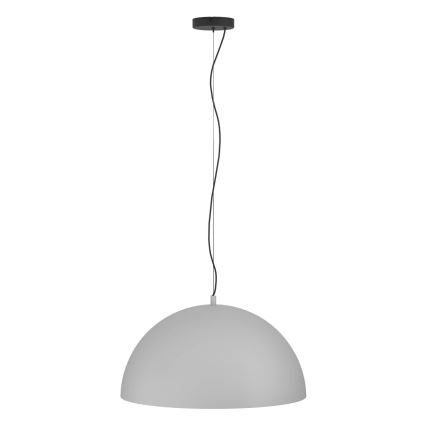 Eglo - Luster na sajli 1xE27/40W/230V sivo