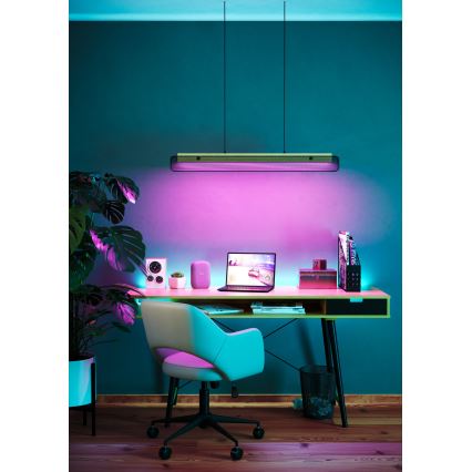 Eglo - LED RGBW Prigušivi luster na sajli LED/34W/230V 2700-6500K