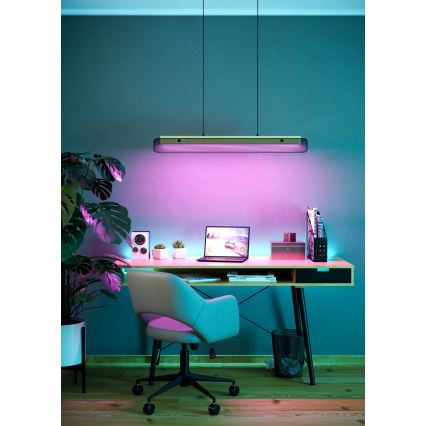 Eglo - LED RGBW Prigušivi luster na sajli LED/34W/230V 2700-6500K