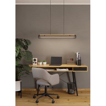 Eglo - LED RGBW Prigušivi luster na sajli LED/34W/230V 2700-6500K