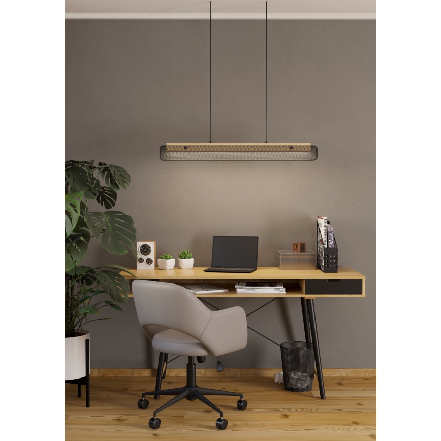 Eglo - LED RGBW Prigušivi luster na sajli LED/34W/230V 2700-6500K