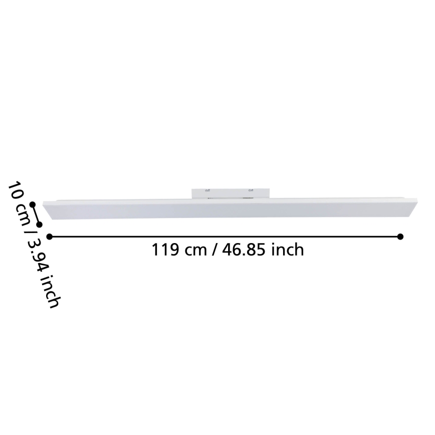 Eglo - LED Plafonjera LED/21W/230V 3000K 118,7 cm