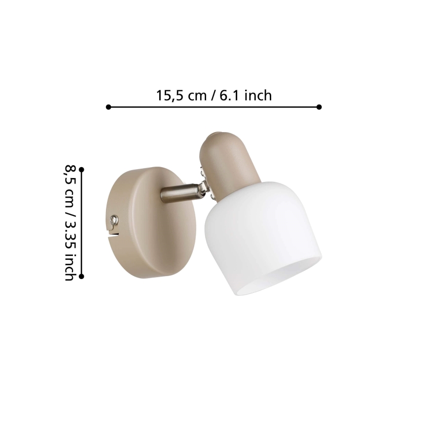 Eglo - Zidna reflektorska lampa 1xE14/18W/230V