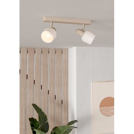 Eglo - Reflektorska lampa 2xE14/18W/230V