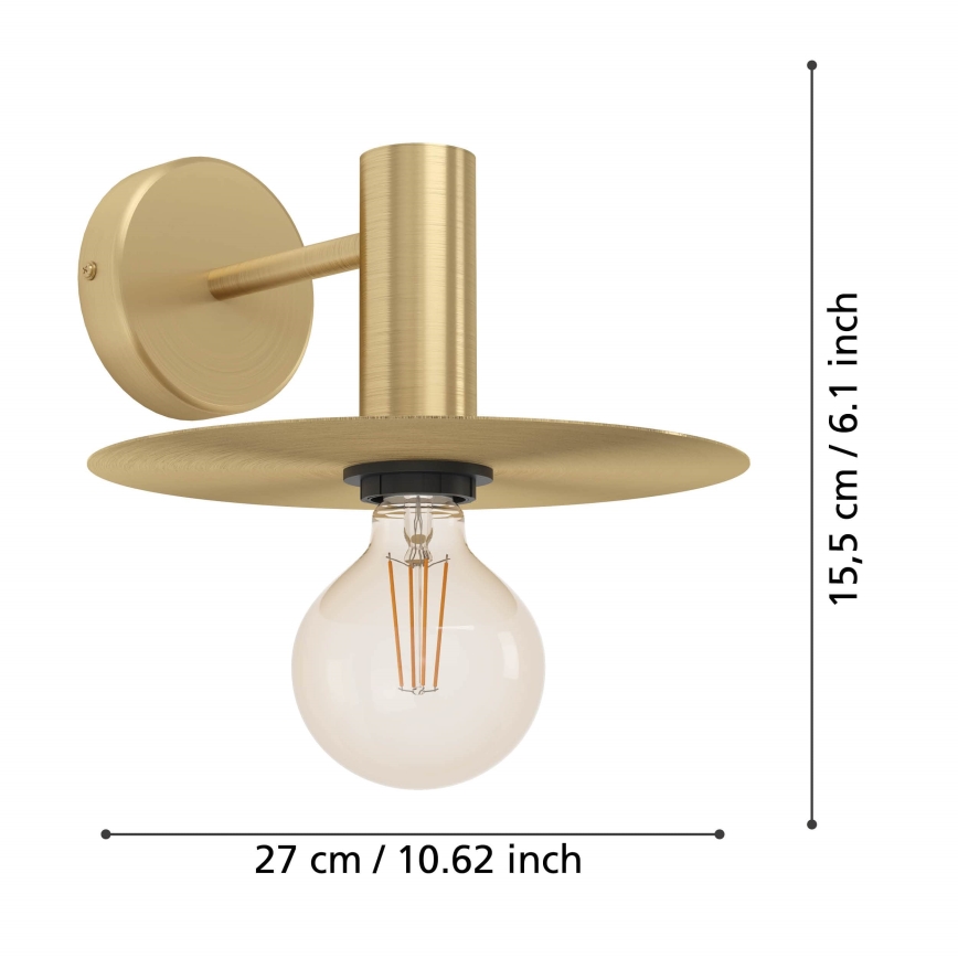 Eglo - Zidna lampa 1xE27/40W/230V