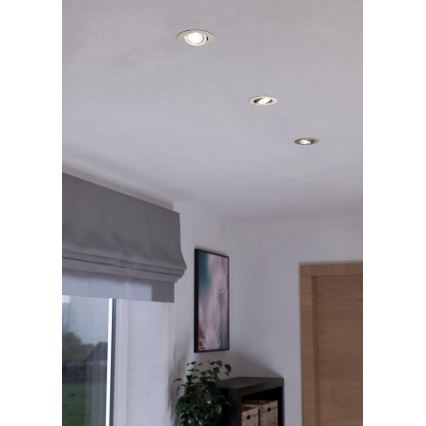 Eglo - Set 3xLED Prigušivo svetlo 3xLED/6W/230V krom
