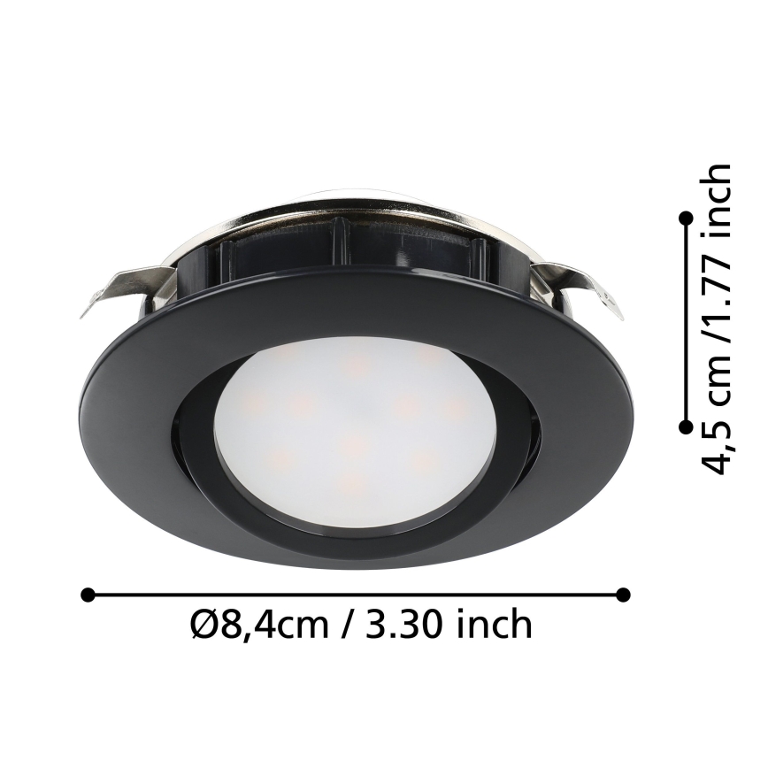 Eglo - LED Prigušivo ugradbeno svetlo LED/5,5W/230V
