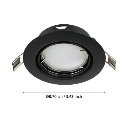 Eglo - LED Ugradbena lampa 1xGU10/4,6W/230V
