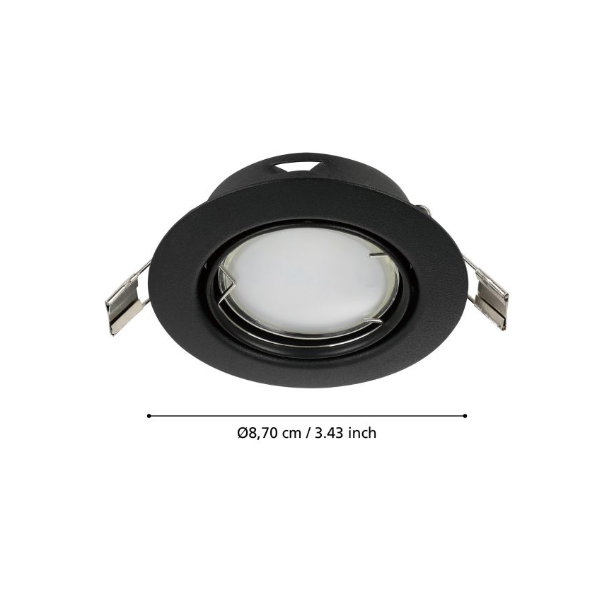 Eglo - LED Ugradbena lampa 1xGU10/4,6W/230V