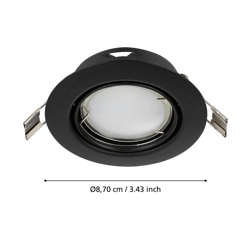 Eglo - Set 3x LED Ugradbena lampa PENETO 1xGU10/4,6W/230V
