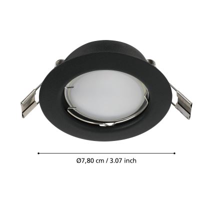 Eglo - LED Ugradbena lampa 1xGU10/2,8W/230V