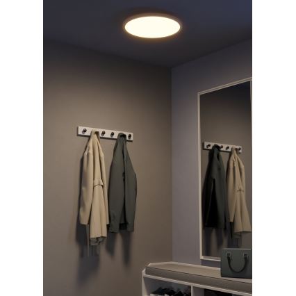 Eglo - LED Prigušiva plafonjera LED/33,5W/230V pr. 45 cm bela
