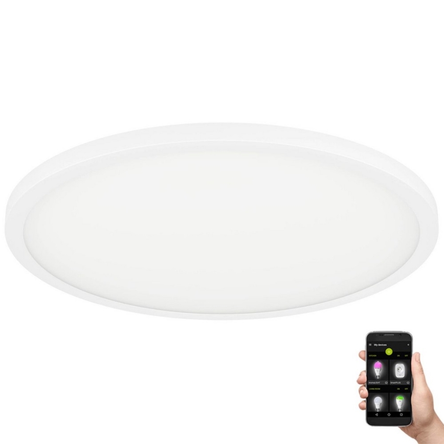 Eglo - LED Prigušiva plafonjera LED/41W/230V pr. 60 cm bela