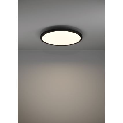 Eglo - LED Prigušiva plafonjera LED/33,5W/230V pr. 45 cm crno