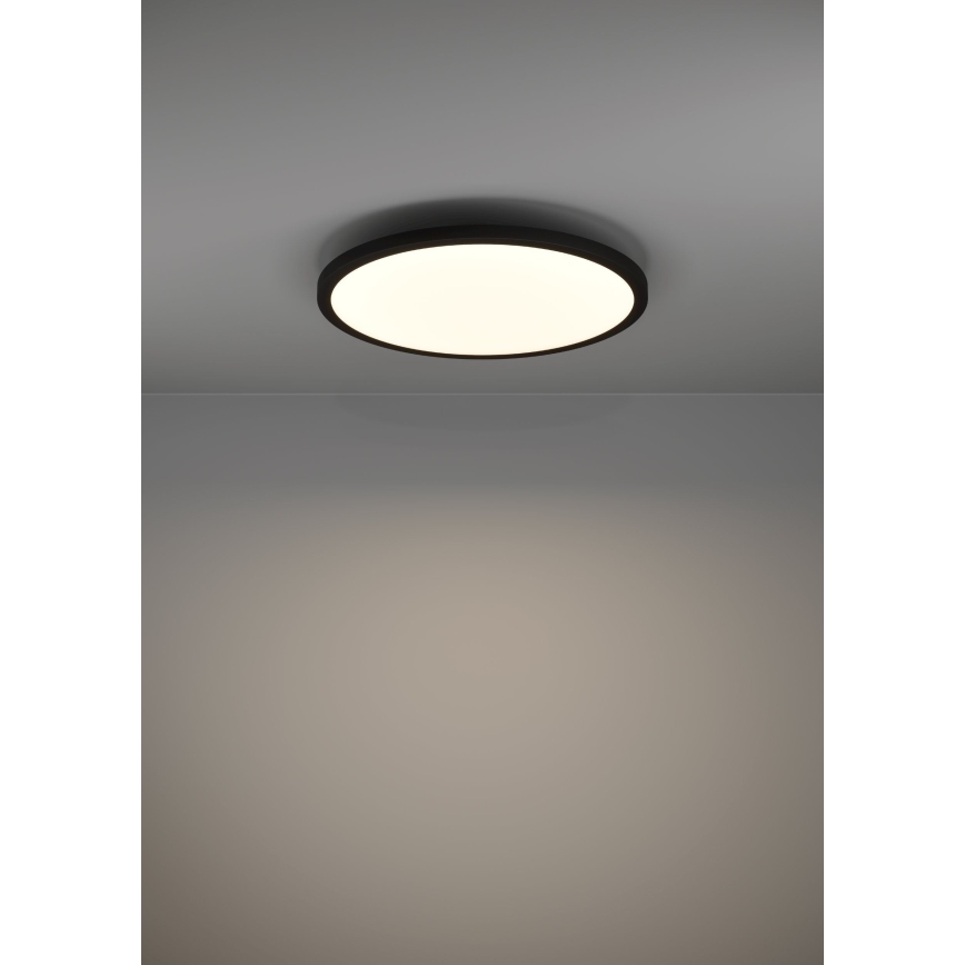 Eglo - LED Prigušiva plafonjera LED/33,5W/230V pr. 45 cm crno