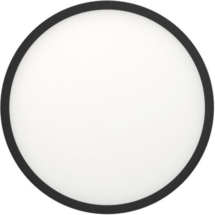 Eglo - LED Prigušiva plafonjera LED/33,5W/230V pr. 45 cm crno