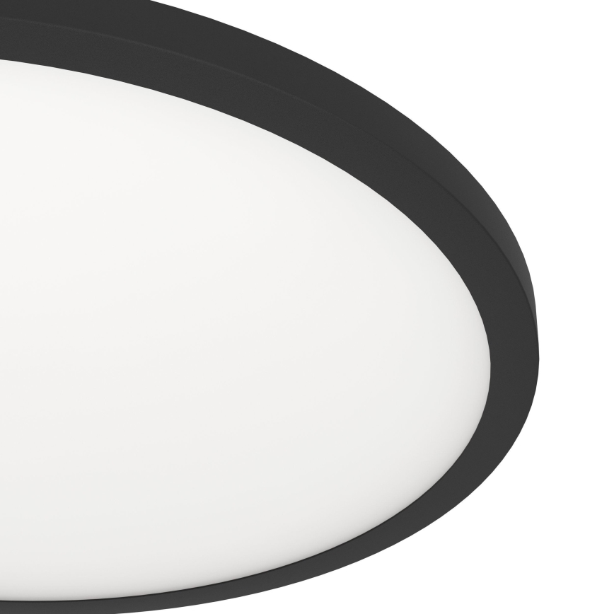 Eglo - LED Prigušiva plafonjera LED/33,5W/230V pr. 45 cm crno