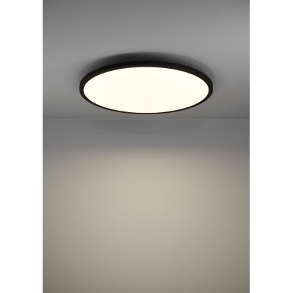 Eglo - LED Prigušiva plafonjera LED/41W/230V pr. 60 cm crno