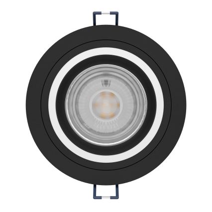Eglo - LED RGBW Prigušiva ugradbena lampa LED/4,7W/230V crno