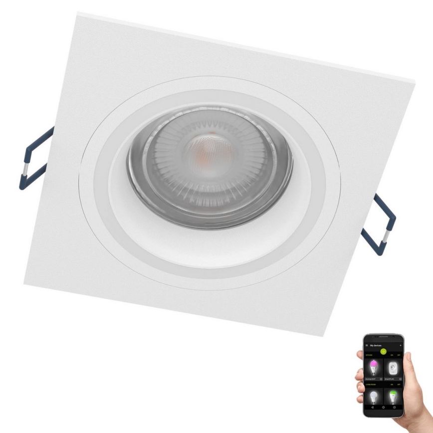 Eglo - LED RGBW Prigušiva ugradbena lampa LED/4,7W/230V bela