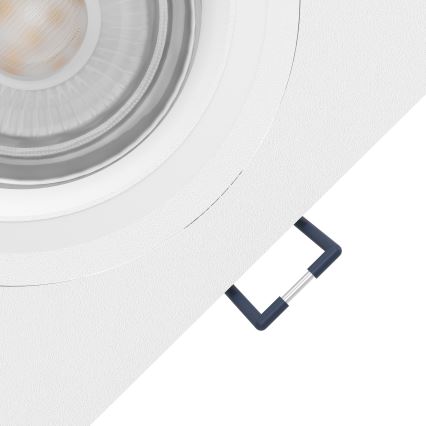 Eglo - LED RGBW Prigušiva ugradbena lampa LED/4,7W/230V bela