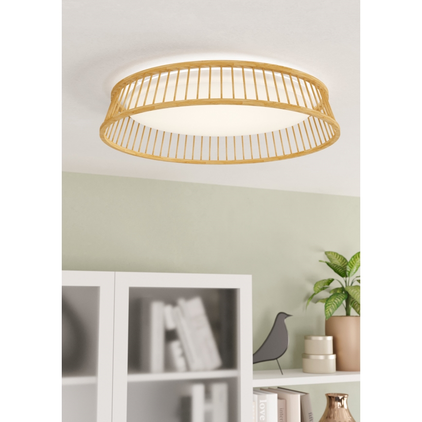 Eglo - LED Plafonjera LED/20W/230V braon