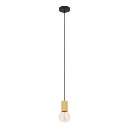 Eglo - Luster na sajli 1xE27/40W/230V braon