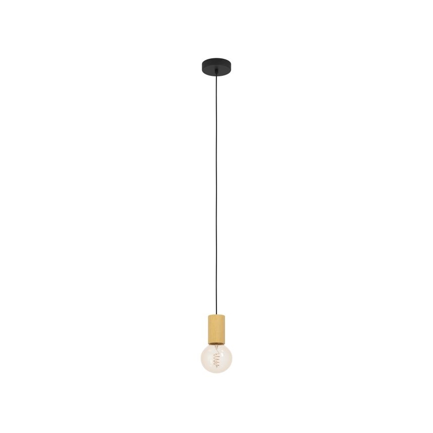Eglo - Luster na sajli 1xE27/40W/230V braon