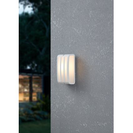 Eglo - Spoljašnja zidna lampa 1xE27/40W/230V bela IP54