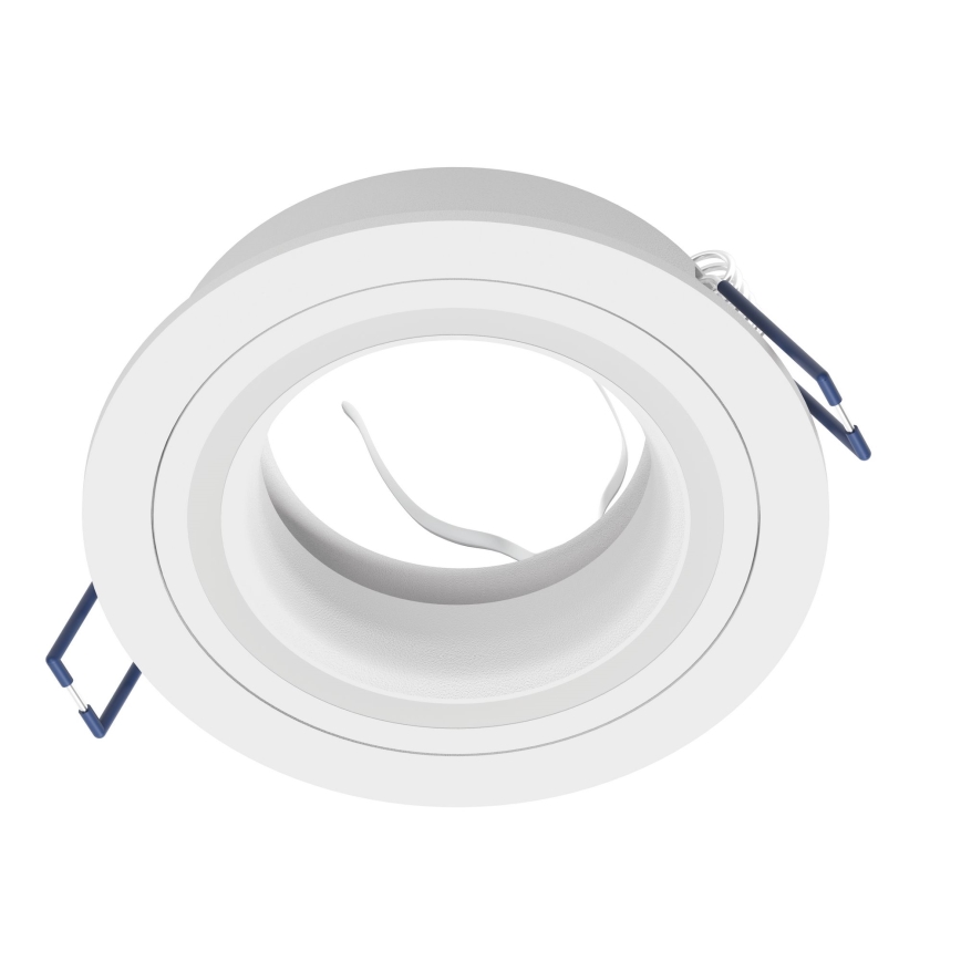 Eglo - Ugradbena lampa 1xGU10/35W/230V bela