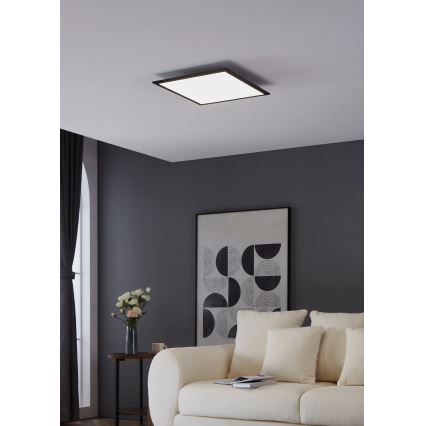 Eglo - LED Plafonjera LED/21,5W/230V 45x45 cm crno