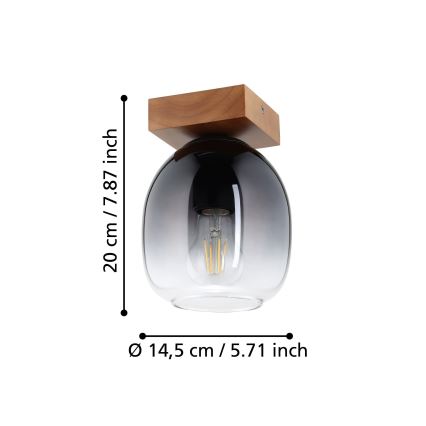 Eglo - Plafonjera 1xE27/40W/230V