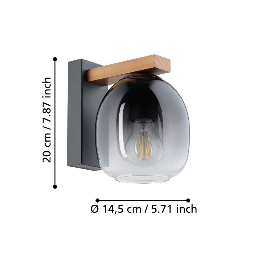Eglo - Zidna lampa 1xE27/40W/230V
