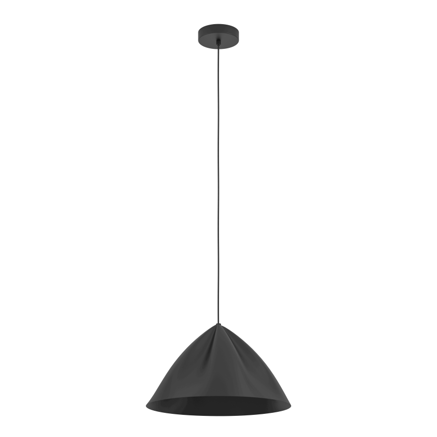 Eglo - Luster na sajli 1xE27/40W/230V crno