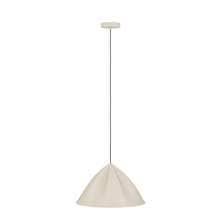 Eglo - Luster na sajli 1xE27/40W/230V kremasta