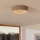 Eglo 900838 - Plafonjera DUAIA 1xE27/40W/230V braon