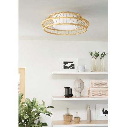 Eglo - LED RGBW Prigušiva plafonjera LED/22W/230V 2700-6500K