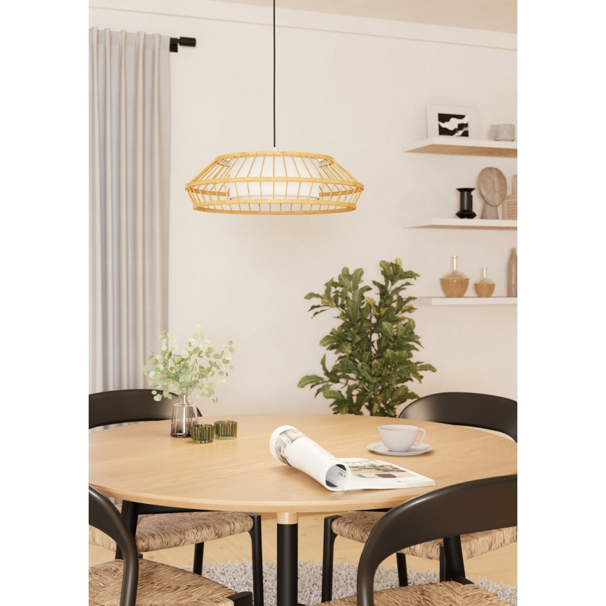 Eglo - LED RGBW Prigušivi luster na sajli LED/22W/230V 2700-6500K