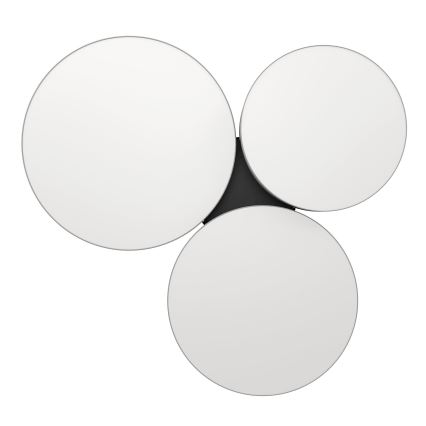 Eglo - LED RGBW Prigušiva plafonjera 3xLED/7,5W/230V 2700-6500K sivo