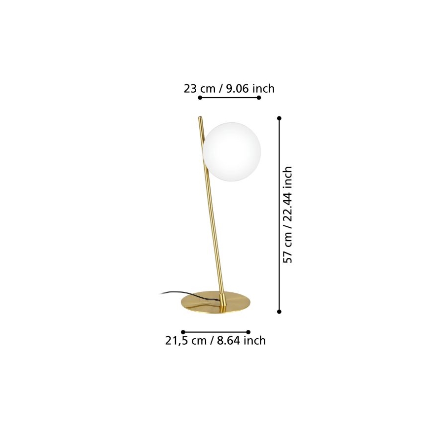 Eglo - Stona lampa 1xE27/40W/230V